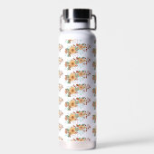 Boho Bloem  Waterfles (Achterkant)