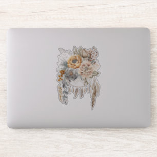 Boho Bloemen Boeket en Dreamcatcher Sticker
