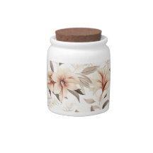 Boho Bloemen Botanische Bloemen Beige Natuurlijke 