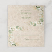 Boho  Bloemen Botanische Bruiloft (Buitenkant ongevouwen)