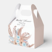 Boho Bloemen Bruids Bruiloft Bruidsfeest Bedankdoosjes (Voorkant Zijde)