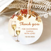 Boho Bloemen Bruidsfeest Bedankjes Labels