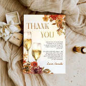Boho Bloemen Brunch en Bruisende Bruidsmeisjesuitn Bedankkaart