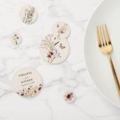 Boho Bloemen Confetti (Groep)