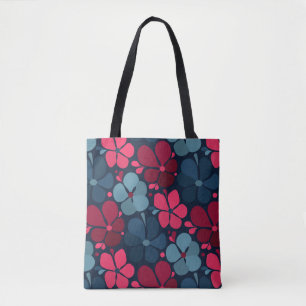 boho bloemen draagtas