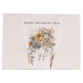 Boho Bloemen en Dreamcatcher - Moederdag Groot Cadeauzakje (Achterkant)
