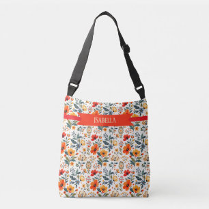 Boho Bloemen Fantasie Crossbody Tas