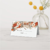 Boho bloemen herfstkleuren, herfstbruiloft (Voorkant)