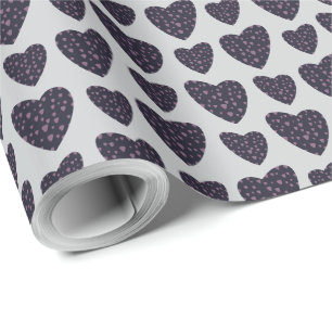 Boho Bloemen Modern Bloempatroon Cadeaupapier