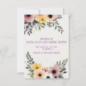 BOHO BLOEMENDOUCHE UITNODIGING (Achterkant)