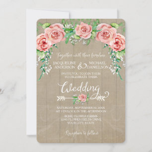 BOHO Bloemenkrans Baby's Breath Schuur Houten Plan Kaart