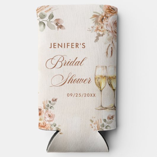 Boho bloemige bruiloftsborrel (Voorkant)