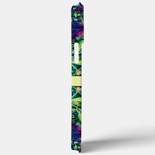 Boho  bloemige stijlvolle kleurrijke naam Case-Mate iPhone case (Achterkant / Rechts)