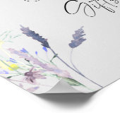 Boho bloemkaarten en -geschenken poster (Hoek)