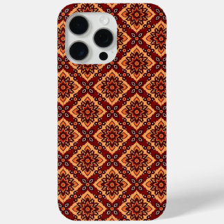 Boho bloemmotief iPhone 15 Pro Max Hoesje