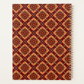  Boho bloemmotief Planner (Achterkant)