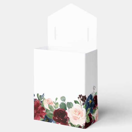 Boho Bloom | Bourgondische en Navy Liefde en Bedan Bedankdoosjes (Geopend)