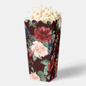 Boho Bloom | Donker Bourgogne en Navy Blauw Patroo Bedankdoosjes (Popped)