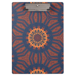Boho Bloom Mandala Pattern Klembord