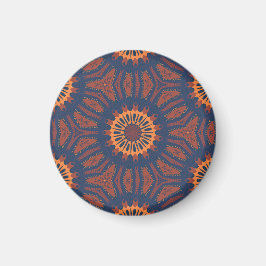 Boho Bloom Mandala Pattern Magneet