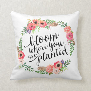 Boho Bloom Sierkussens Kussen