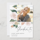 Boho Blooms | Faire-part d'obtention d'une licence (Devant)