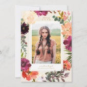 Boho Blooms | Faire-part photo 2024 (Devant)