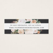 Boho Blooms Site Mariage Insérer des cartes | Mini (Devant)