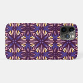 Boho Blossom: Paarse bloemenmotief Case-Mate iPhone Case (Achterkant (horizontaal))