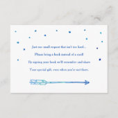 Boho Blue Adventure Carte de demande de réservatio (Devant)