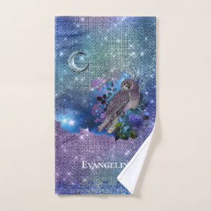Boho Blue Purple Owen Moon