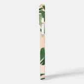Boho Blush Groene Tropische Palm Beach Bladeren Case-Mate iPhone Case (Achterkant / Links)