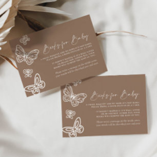 Boho Boeken voor Baby Kaart Notitiekaartje