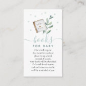 Boho Boeken voor Baby shower Enclosure Kaart (Voorkant)