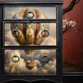 Boho Boheemse Hete Luchtballon Decoupage Tissuepapier