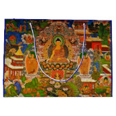 Boho Bohemian Blessing Bohemen boeddhistisch boedd Groot Cadeauzakje (Achterkant)