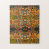 Boho Bohemian Blessing Bohemen boeddhistisch boedd Legpuzzel (Verticaal)