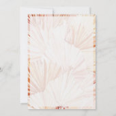 Boho Bohemian Cheers 100 jaar 100th Lady Birthday Kaart (Achterkant)