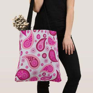 BOHO BOHEMIAN PINK PAISLEY TAS PURSE
