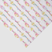 Boho Bohemian waterverf kunstweefsel papier (Detail)