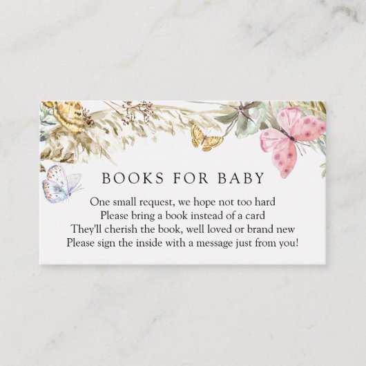 Boho Boho boekt voor Baby Enclosure Informatiekaartje (Voorkant)