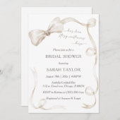 Boho Boog Bruidsborrel Uitnodiging Sjabloon (Voorkant / Achterkant)