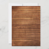 Boho bos shower uitnodiging (Achterkant)