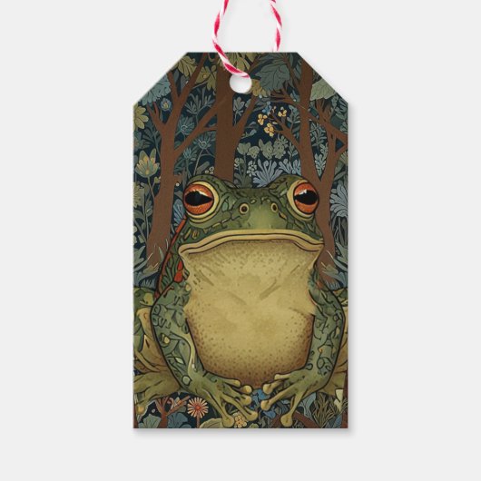  boho-boskikker cadeaulabel (Voorkant)