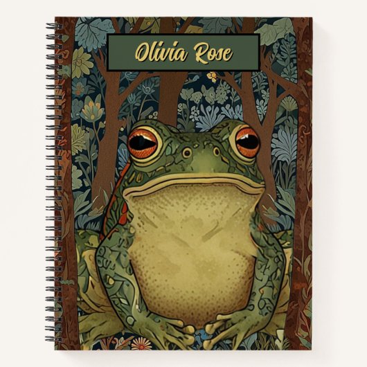  boho-boskikker notitieboek (Voorkant)