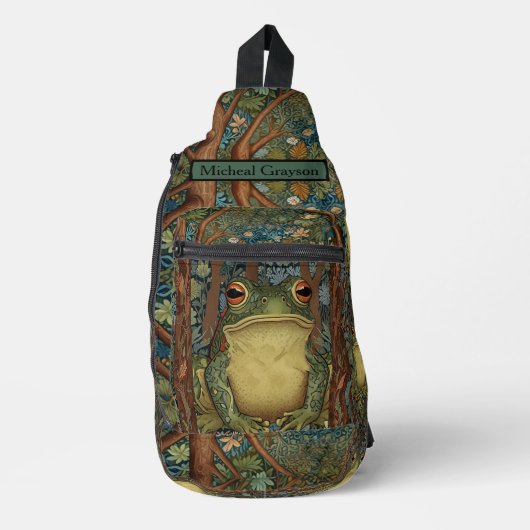 boho-boskikker sling bag (Voorkant)