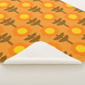 Boho Botanica Sherpa Blanket Deken (3/4)