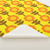 Boho Botanica Sherpa Blanket Sherpa Deken (3/4)