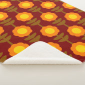 Boho Botanica Sherpa Blanket Sherpa Deken (3/4)