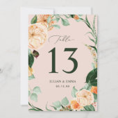 Boho Botanical Blush Pink Greenery Floral Custom (Voorkant)